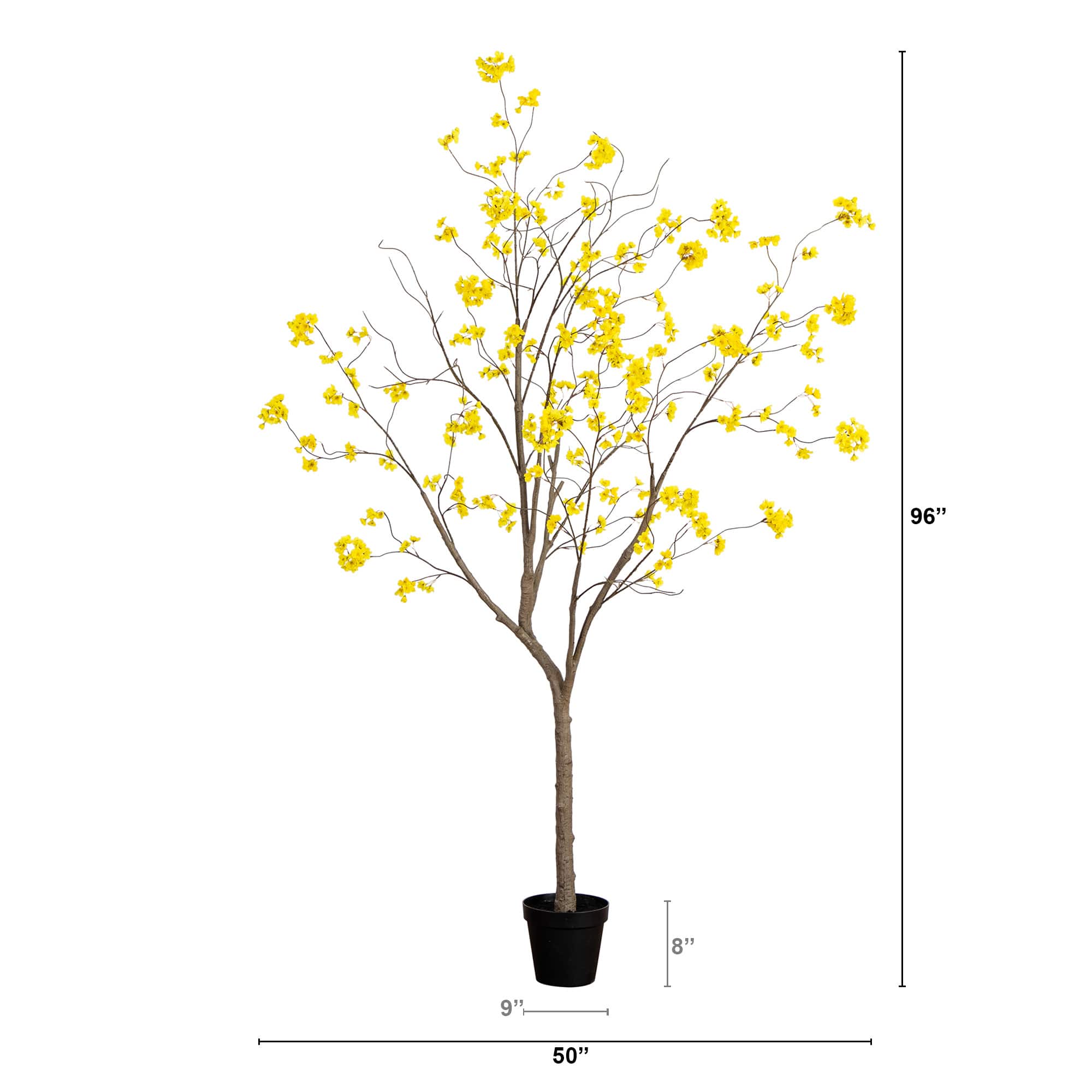 8ft. Artificial Bellflower Tree